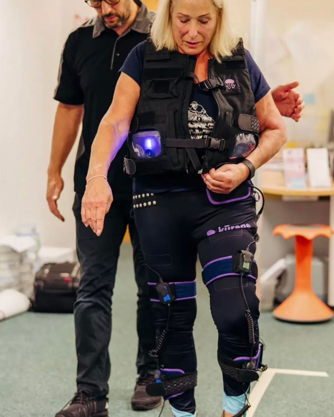 Los científicos aclararon que este dispositivo es solo para rehabilitación (Morrello Clinic)