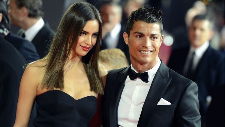 Cristiano Ronaldo y Irina Shayk mantuvieron una relación de más de cinco años (AP)