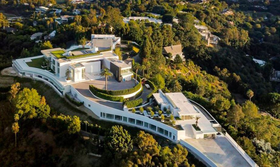 The One, la casa más cara del mundo ubicada en Bel Air, Los Ángeles, con un precio de salida de 500 millones de dólares (Foto: Twitter/@iahorro)