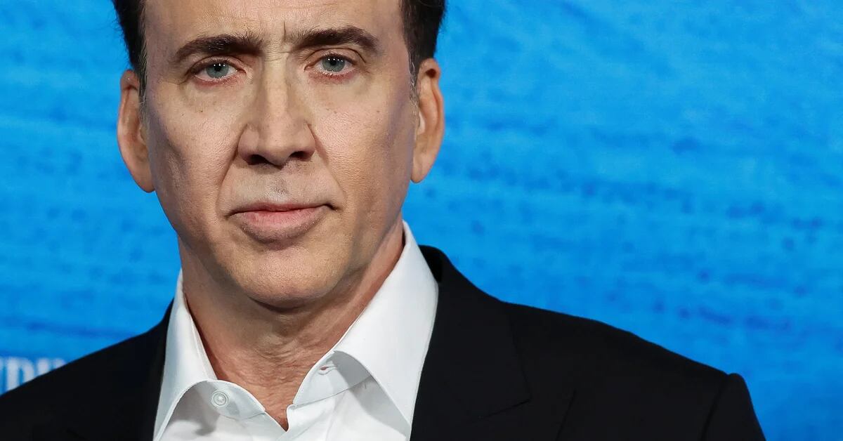 Nicolas Cage in the first image of his upcoming film “Sympathy For The Devil”