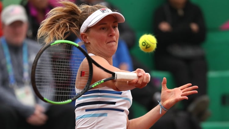 Nadia Podoroska ganó la final del single femenino de tenis y obtuvo una nueva medalla de oro para Argentina (REUTERS/Ivan Alvarado)