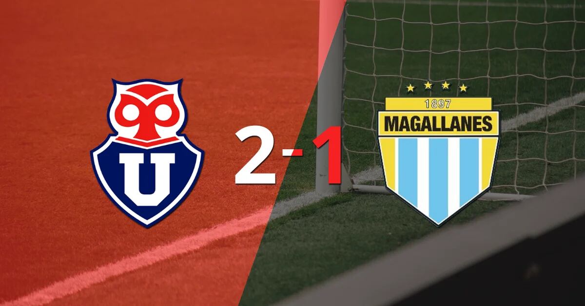 The University of Chile beat Magallanes with two goals from Cristian Palacios