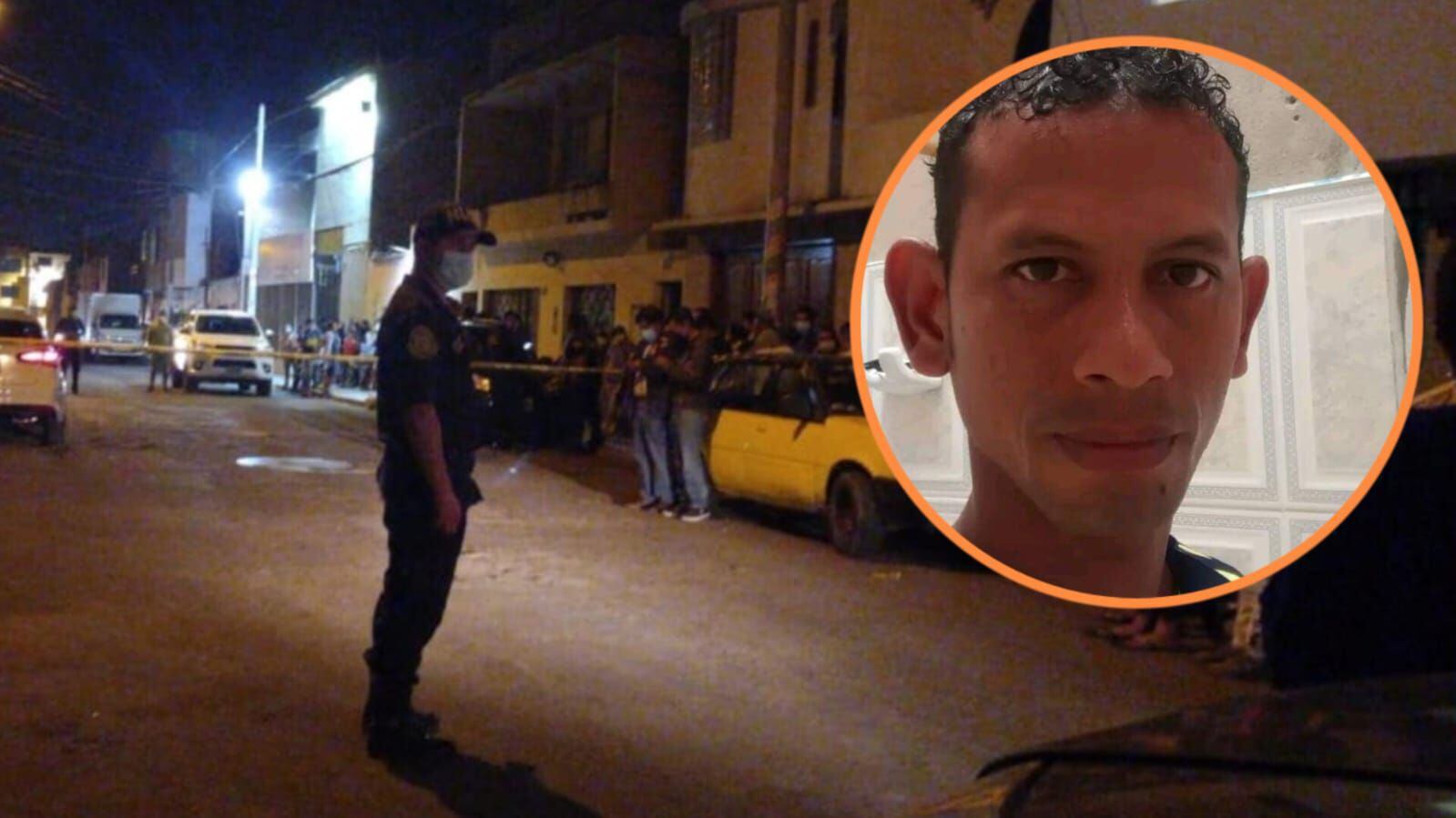 Luis Alberto Roja Sandoval fue asesinado en Lima - créditos Andina y redes sociales