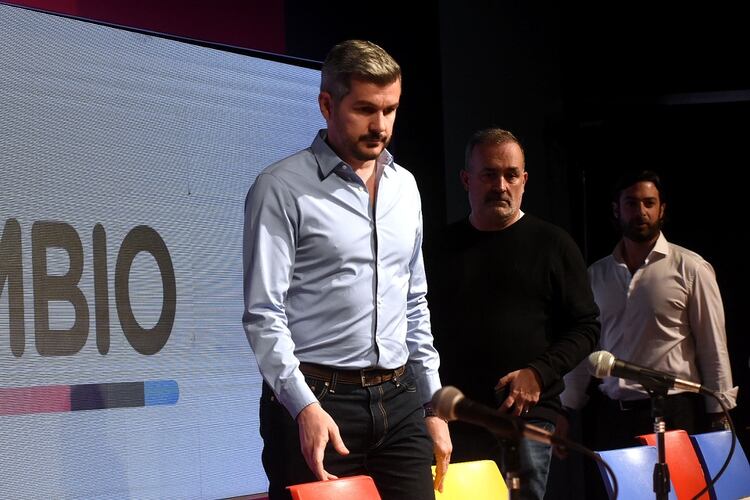 Marcos peña es uno de los más entusiastas en el Gobierno respecto de la posibilidad de llegar a un balotaje (Nicolas Stulberg)