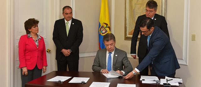 Expresidente Juan Manuel Santos firmó decreto para la liquidación de Incoder. Foto: Colprensa.
