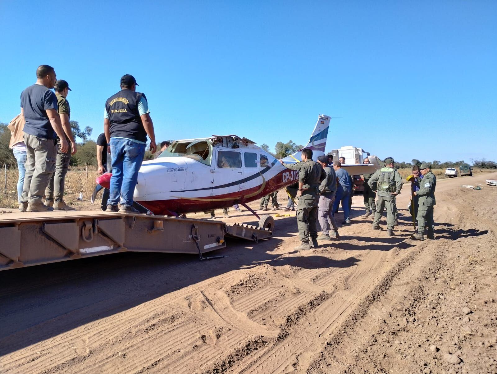 El vehículo aéreo fue robado en Bolivia antes de ingresar en terreno nacional