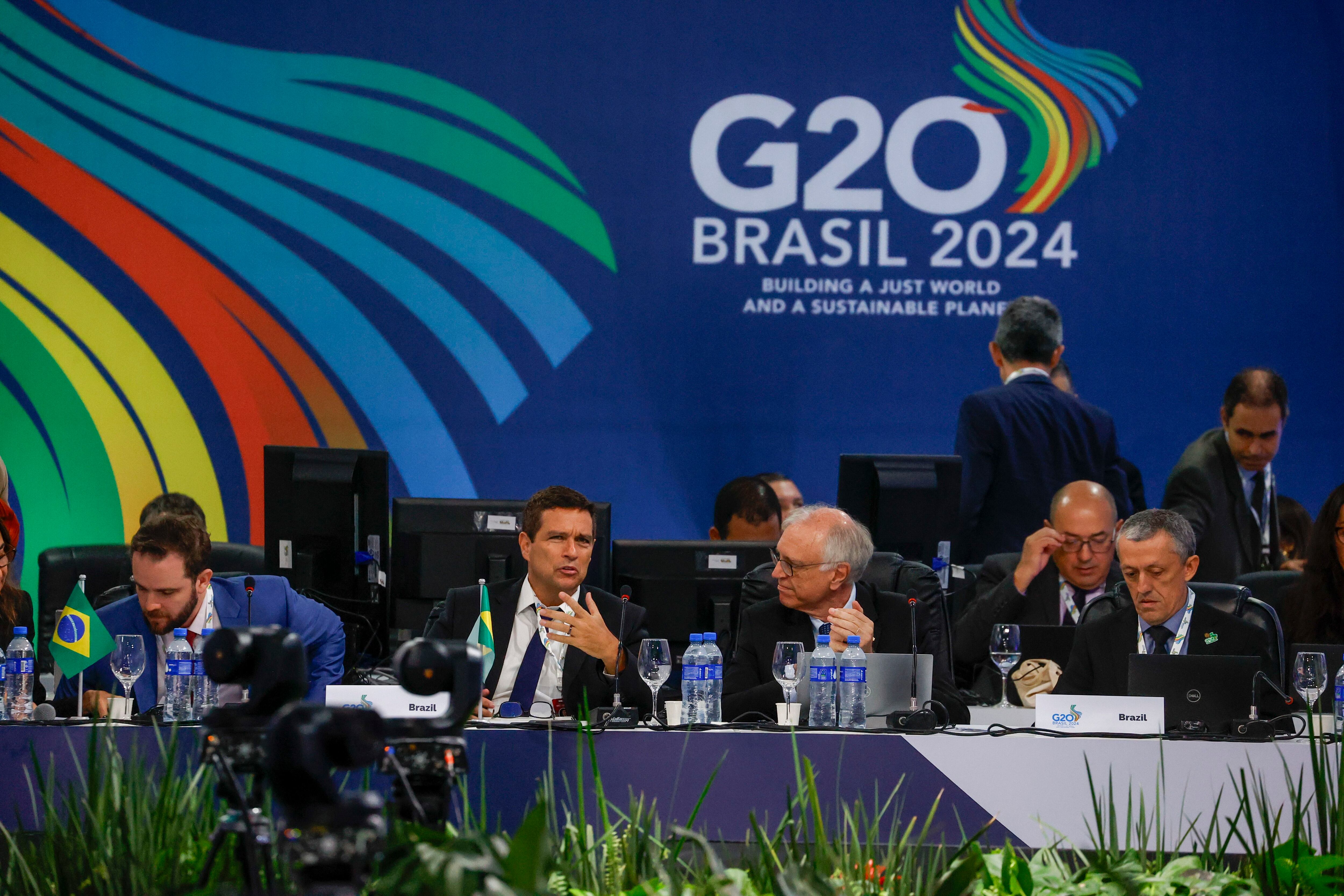 El G20 discute en San Pablo sobre la desigualdad económica global. EFE 