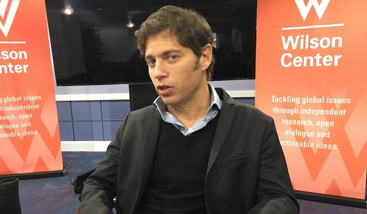 El ex ministro de EconomÃ­a, Axel Kicillof