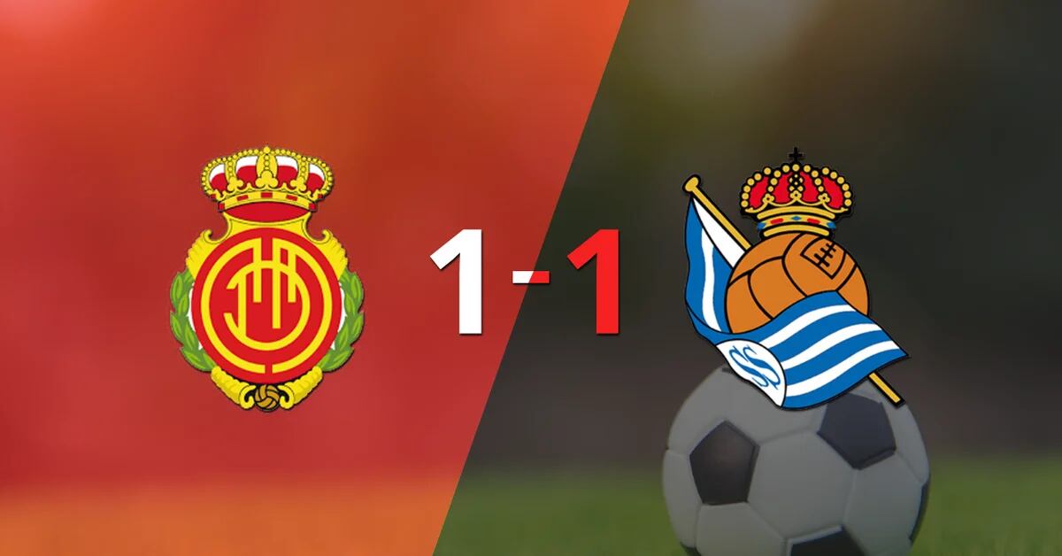 Mallorca and Real Sociedad share the points and draw 1-1
