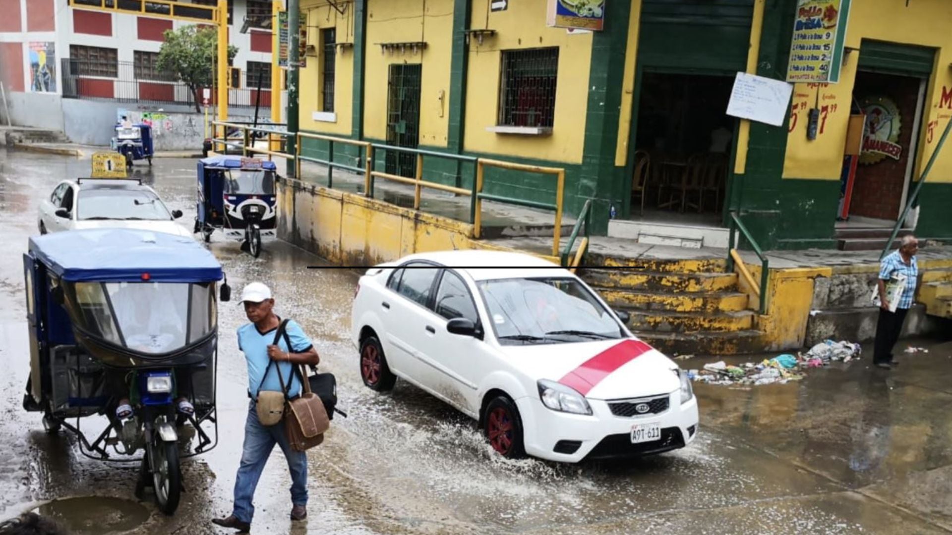 El Servicio Nacional de Meteorología e Hidrología (Senamhi) emitió una alerta preocupante para 20 regiones del país. (Andina)