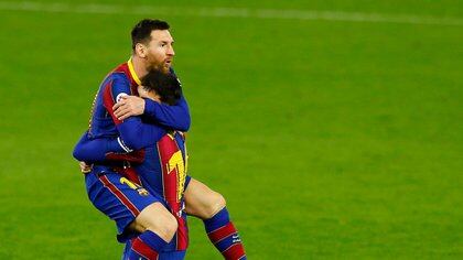 Lionel Messi anotó con el Barcelona en la victoria ante el Betis por LaLiga (Foto: REUTERS)