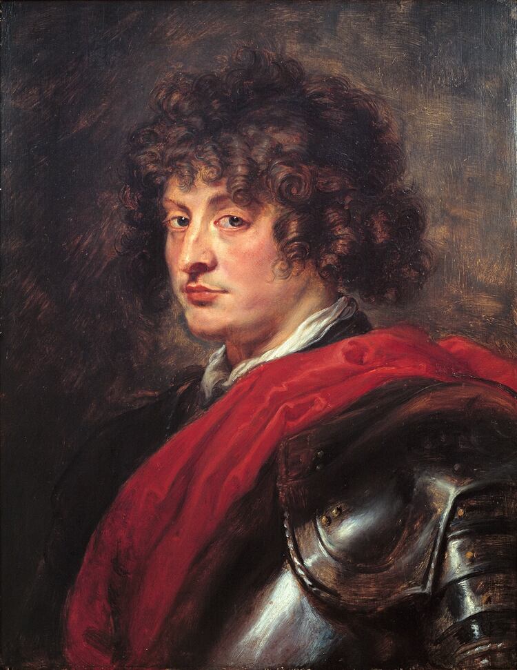 El irlandés William Lamport, que cambió en Galicia su nombre por Guillén Lombardo, aquí en su célebre retrato del pintor alemán Rubens