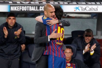 Guardiola es el entrenador que más respeta Leo (Foto: Reuters)