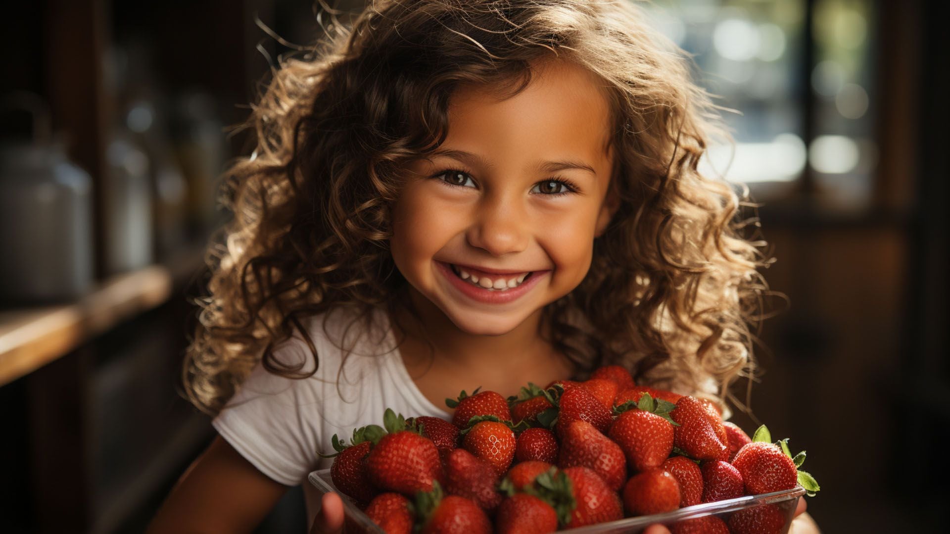 Ocho frutillas medianas contienen el 160% de la cantidad diaria recomendada de vitamina C, (Imagen ilustrativa Infobae)