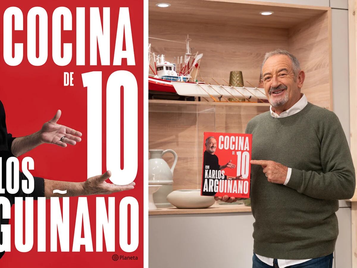 El nuevo libro de Karlos Arguiñano, con casi 600 de sus mejores recetas  caseras, ya está disponible - Infobae
