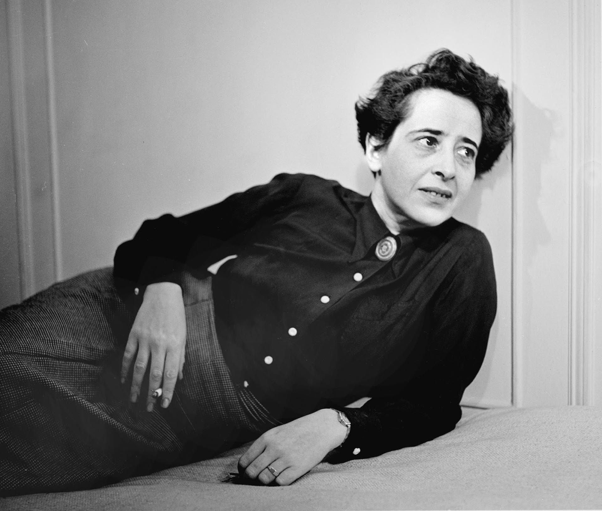La filósofa Hannah Arendt