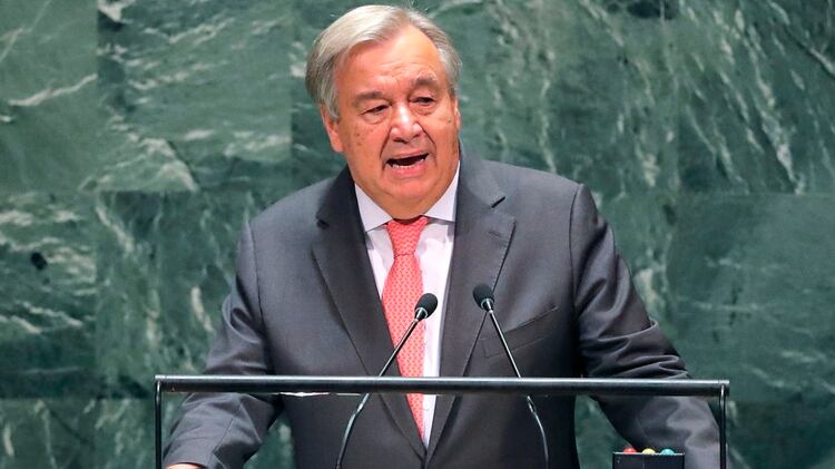 Antonio Guterres, secretario general de la ONU (REUTERS/Lucas Jackson)