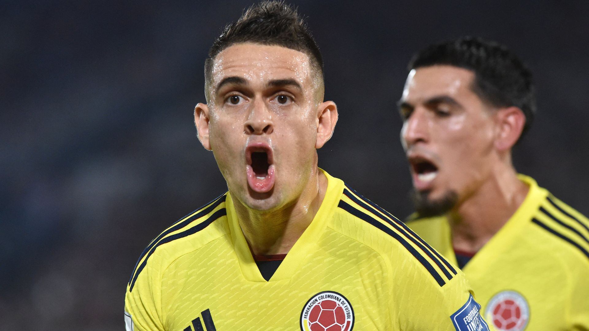 Rafael Santos Borré anotó el 1-0 en Colombia vs Paraguay por Eliminatorias 2026.
