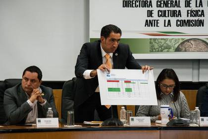 Miguel Alonso Riggs Baeza, secretario de la Comisión de Deporte de la Cámara de diputados (Foto: Galo Cañas/ Cuartoscuro)
