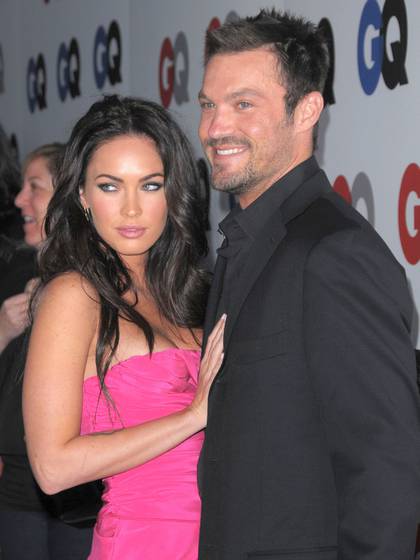 Megan Fox y Brian Austin se conocieron en 2004 en una serie de televisión (Shutterstock) 
