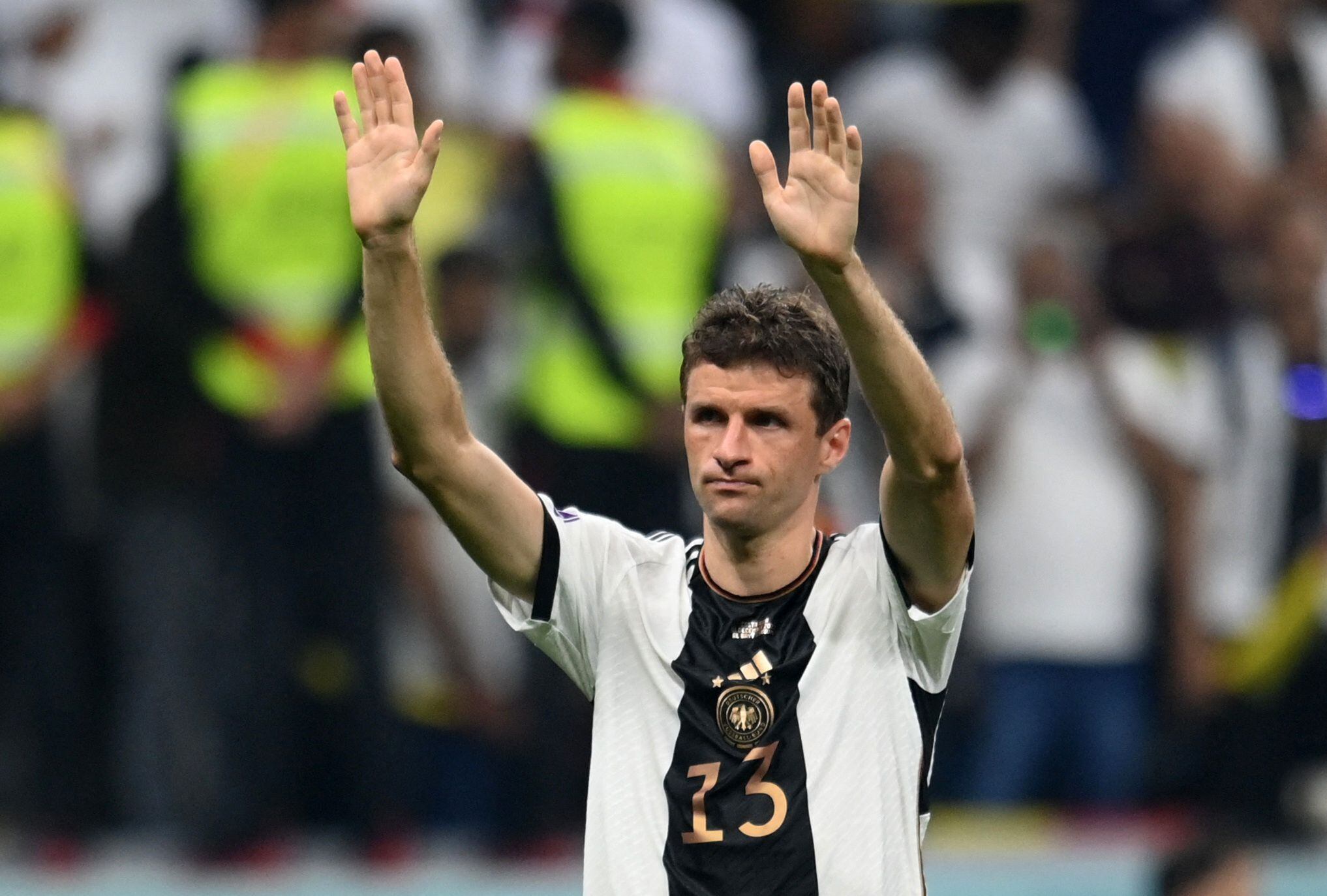 Thomas Müller cerró la participación de su cuarto Mundial con la camiseta de Alemania (Foto: Reuters)