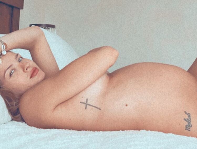 La imagen con la que la China Suárez confirmó su tercer embarazo (Foto: Instagram)