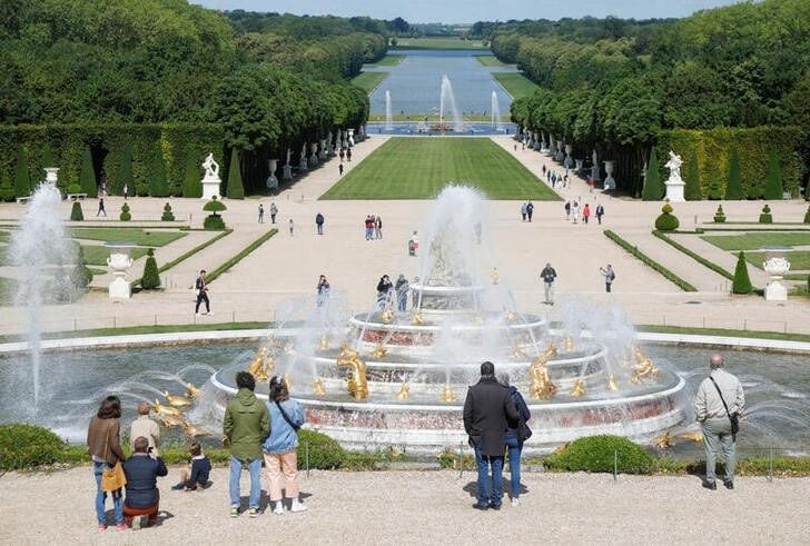 Los jardines del Palacio de Versalles, Francia. REUTERS/Charles Platiau