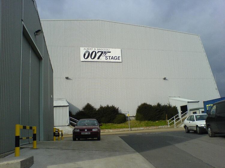 Uno de los sets de filmación de Pinewood Studios en los que se filmaron distintas entregas de James Bond
