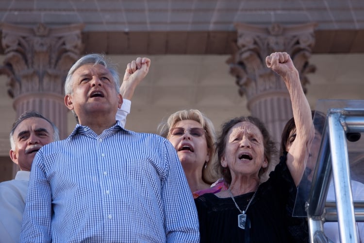 Rosario Ibarra ha estado cerca del presidente Andrés Manuel López Obrador (Foto: Cuartoscuro)