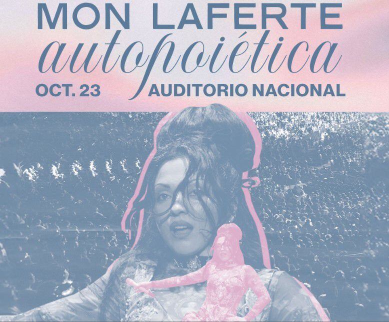 El anuncio oficial de Mon Laferte en el Auditorio Nacional. (Captura: Ocesa)