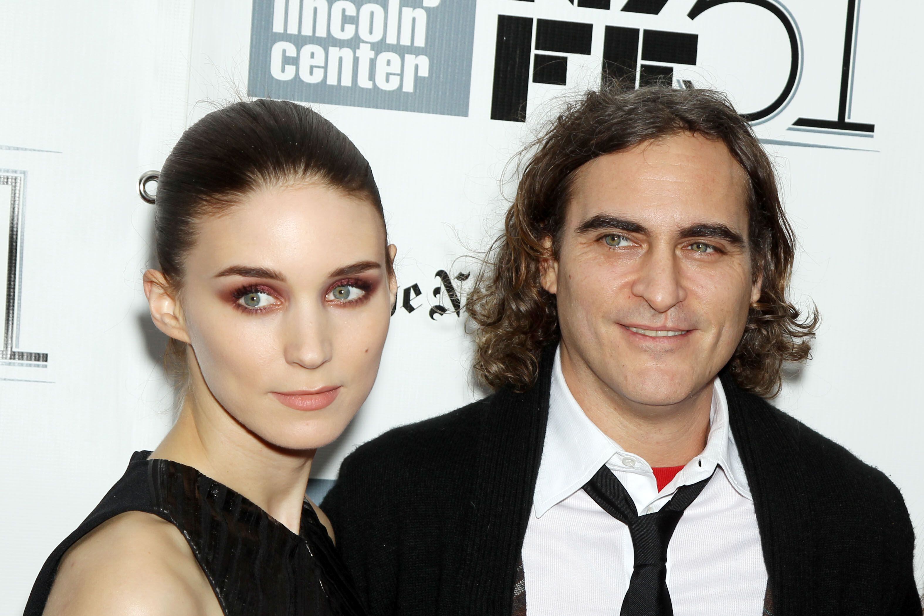 Mara y Phoenix, junto en las premiere del film Her, en el Festival de cine de Nueva York de 2013