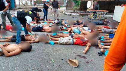 El presidente interino Juan Guaidó denunció al régimen chavista por la masacre