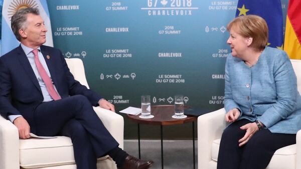 Macri y Merkel