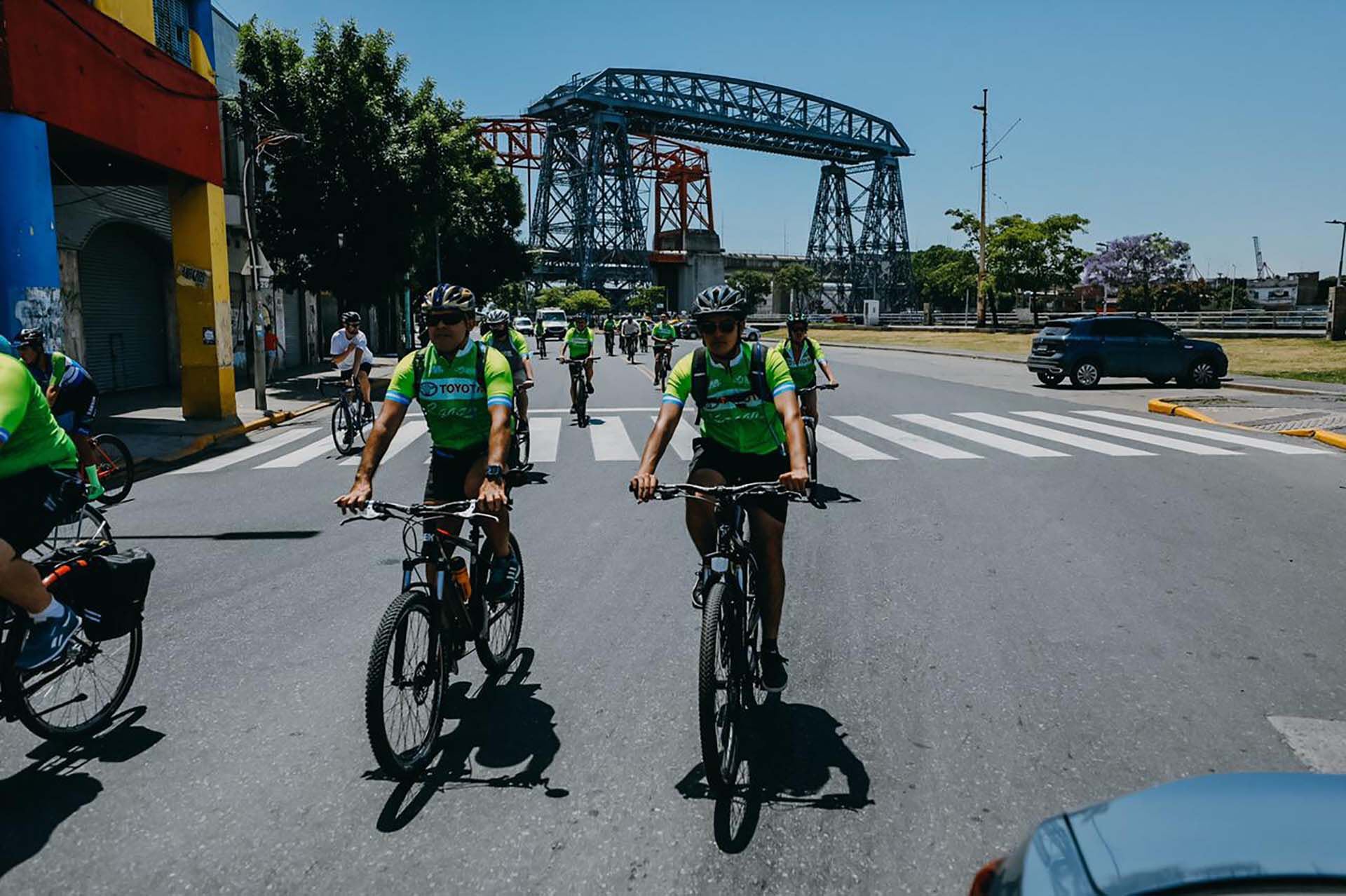 ciclismo en La Boca