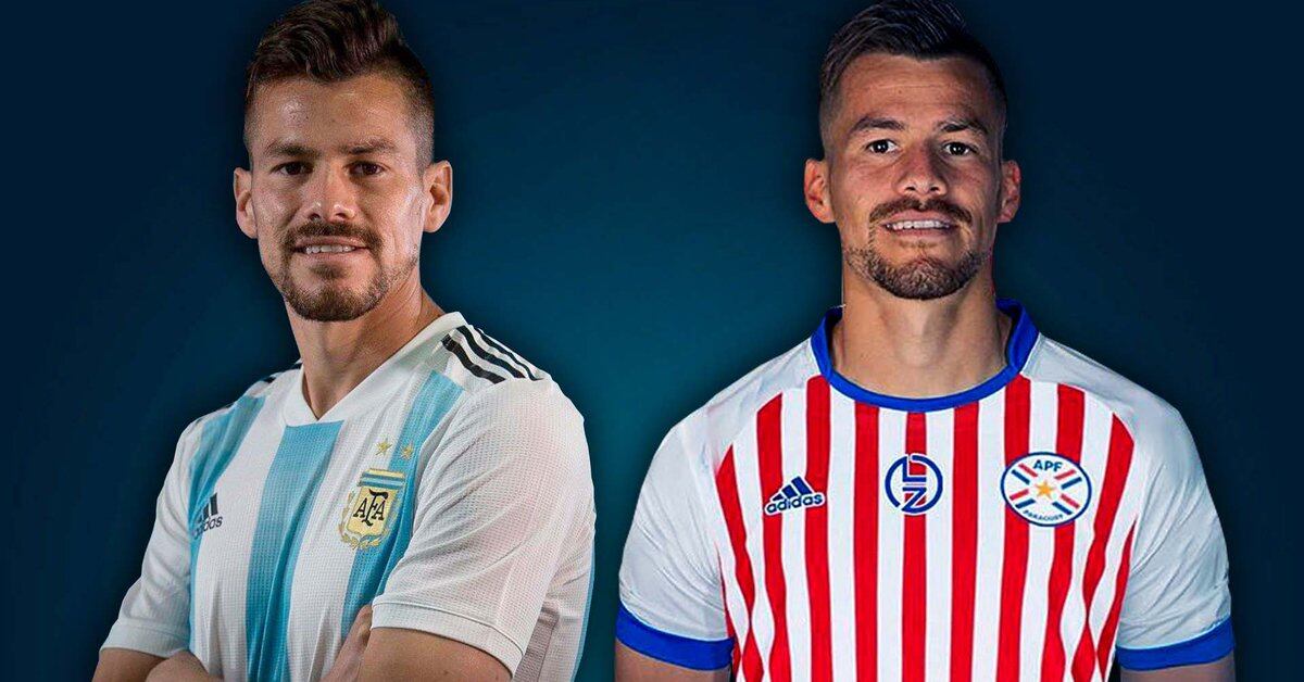 Scaloni lo presentó a la selección argentina, y ahora lo enfrentará con una camiseta paraguaya: el extraño traje de Goston Kimenes