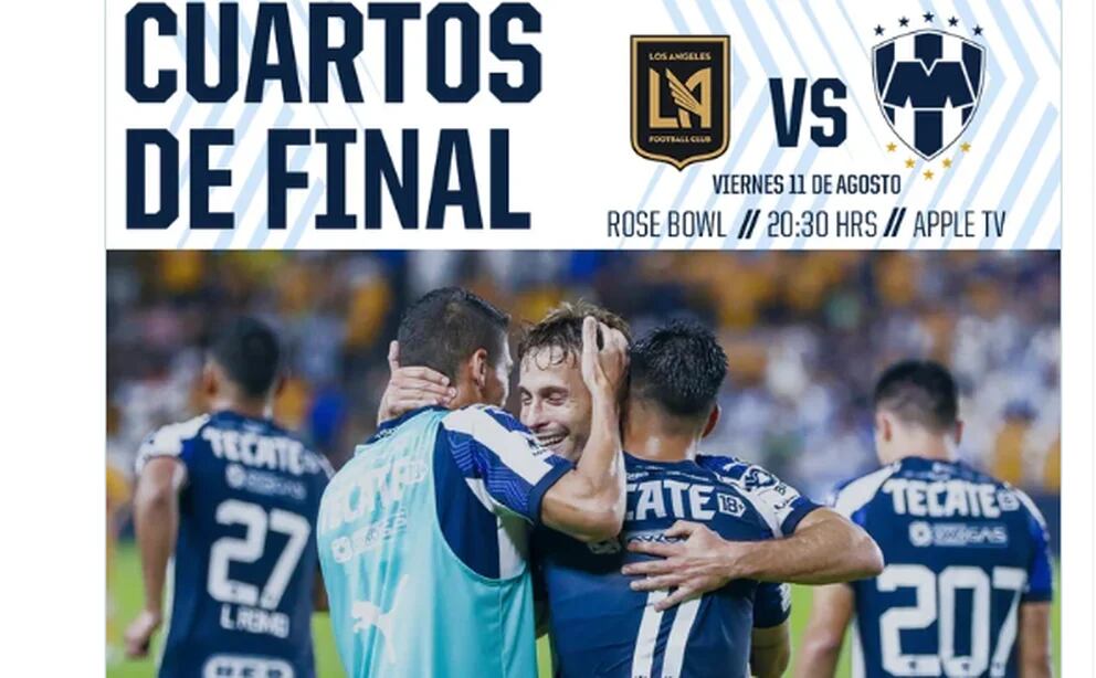 Leagues Cup 2023: Monterrey, el equipo más cansado del torneo, enfrenta al  descansado LAFC - Los Angeles Times