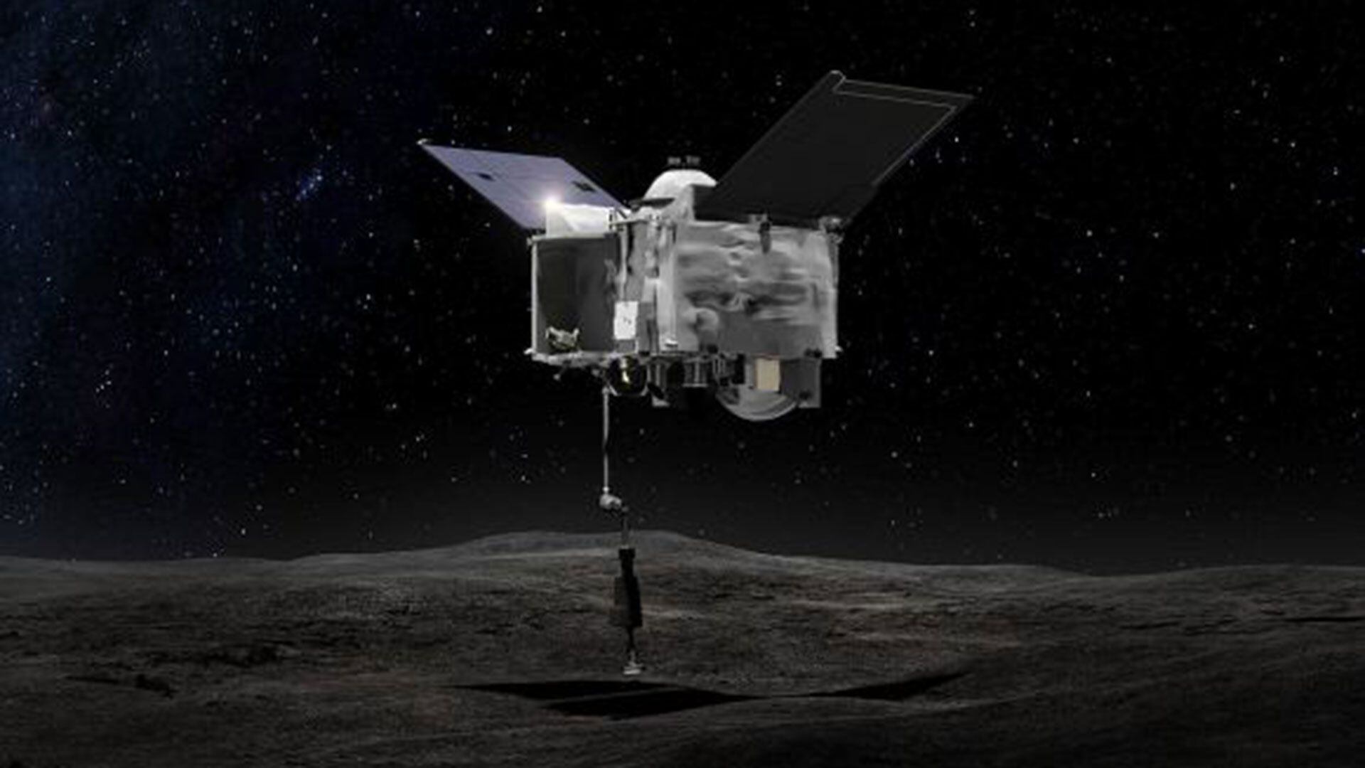 OSIRIS-REx orbitó durante dos años a Bennu, antes de tomar la muestra (NASA)