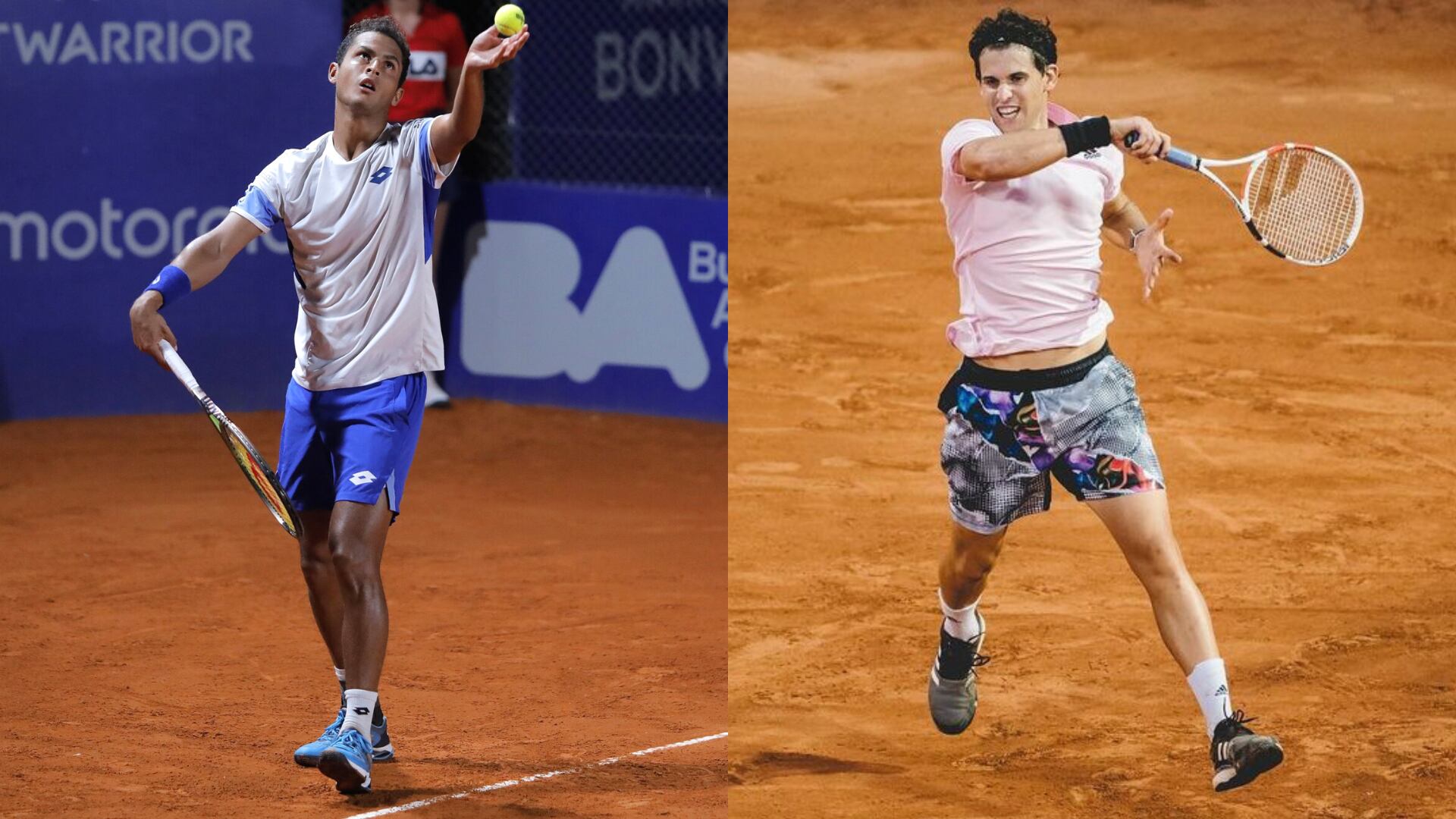 Juan Pablo Varillas y Dominic Thiem se medirán en segunda ronda del ATP 250 Abierto de Buenos Aires. (argentinaopen)