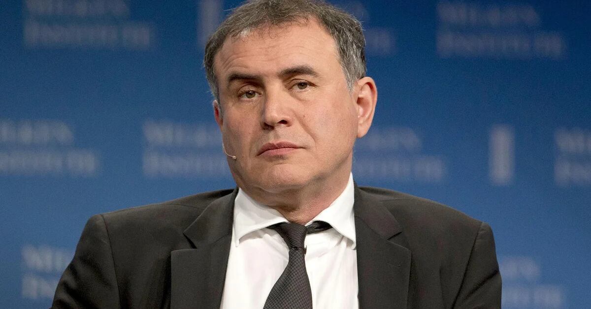 What are the factors that create a “perfect storm” in the financial markets according to Nouriel Roubini