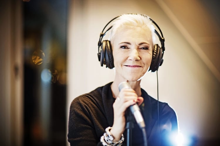 Marie Fredriksson en noviembre de 2013, cuando volvió a grabar un álbum después de 17 años.