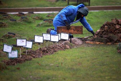 Cementerio en Chislehurst, en las afueras de Londres, Reino Unido. REUTERS/Hannah McKay