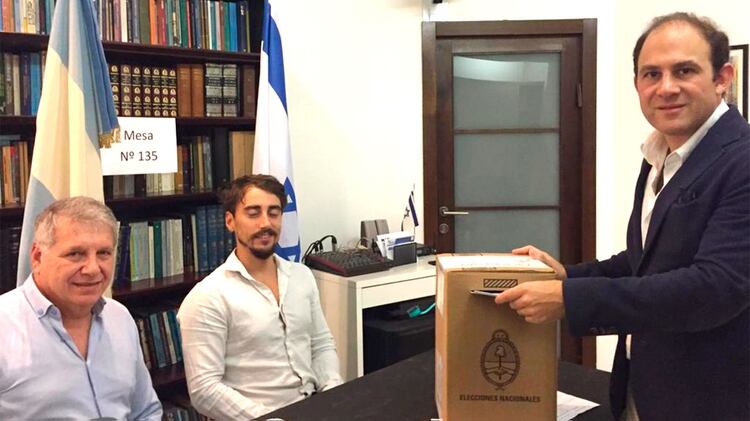El voto de Mariano Caucino, embajador argentino en Israel