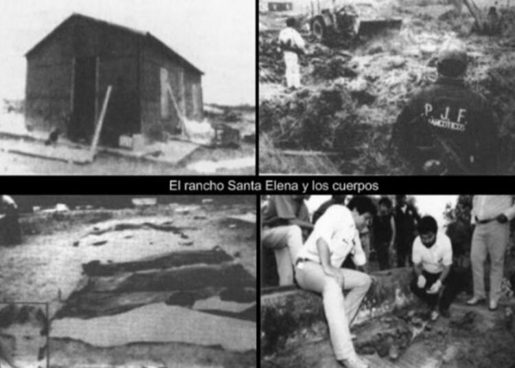 Los hallazgos de las autoridades en el rancho donde vivían los integrantes del grupo (Foto: Archivo)
