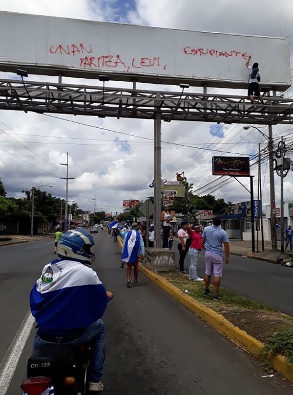 La movilizaciÃ³n se realizÃ³ en Managua