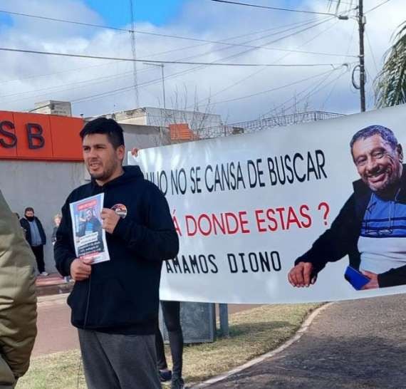 La familia del hombre exigió la aparición con vida el pasado 13 de julio (Foto: Mendoza Post)
