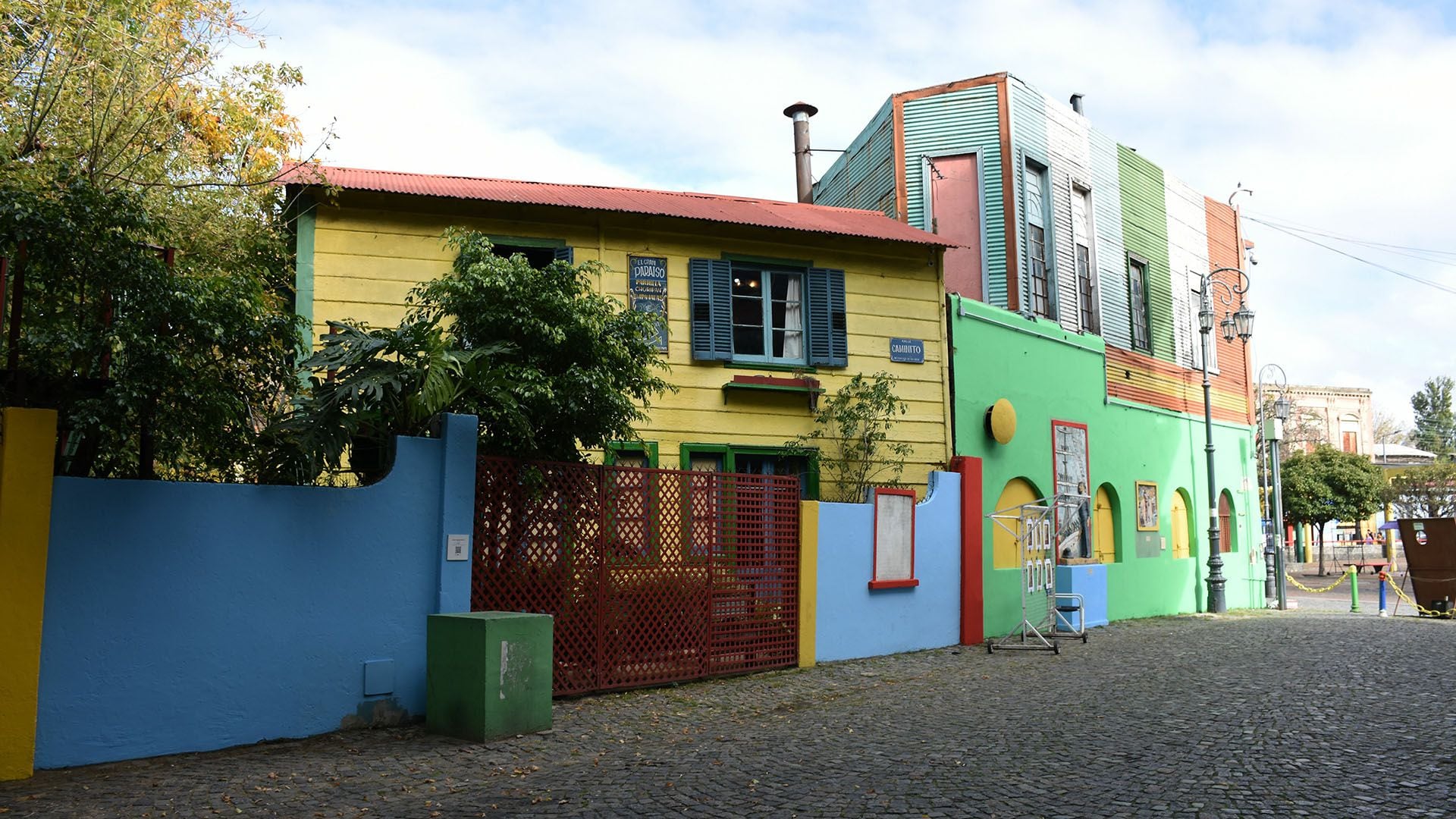 Los colores de Caminito, en La Boca, conforman uno de los toques distintivos de esta parte de la ciudad 