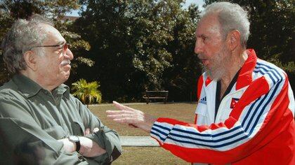 Gabriel García Márquez y Fidel Castro permanecieron amigos hasta el final de sus vidas. (AFP/ COURTESY EL TIEMPO)