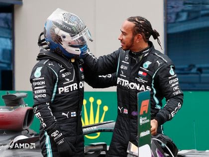 Hamilton y Bottas armaron una dupla ganadora en Mercedes (Reuters)