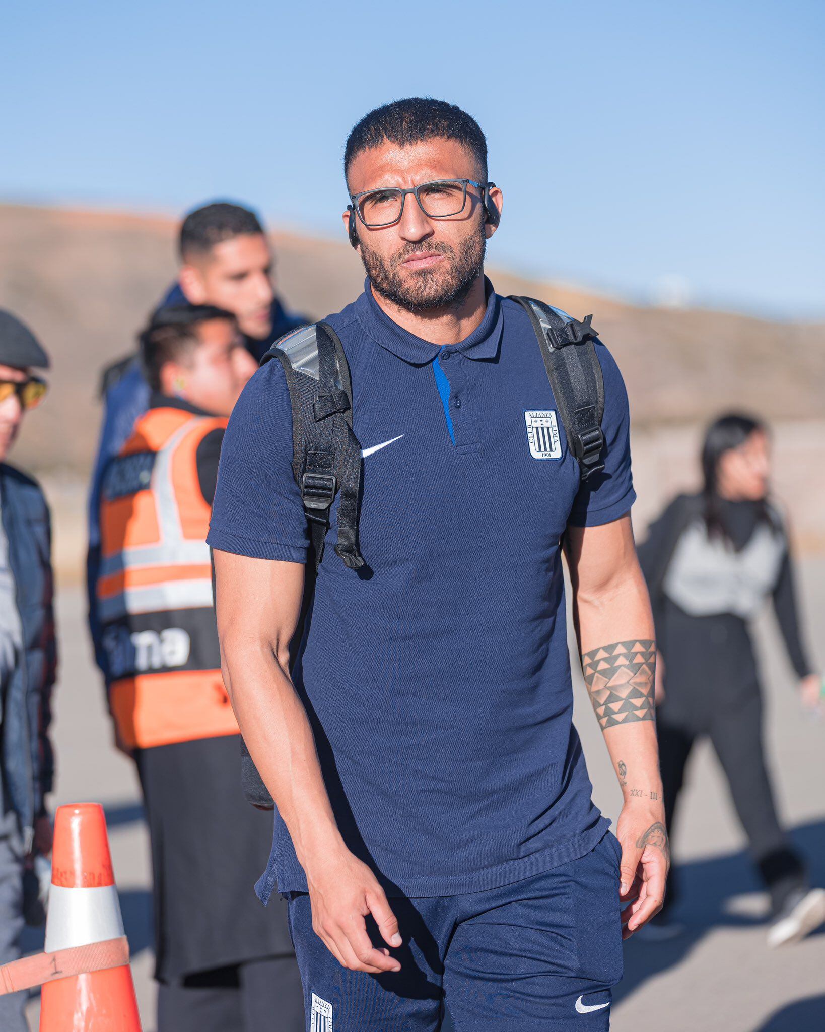 Alianza Lima arrived in Huancayo on Thursday, June 1 in the afternoon.