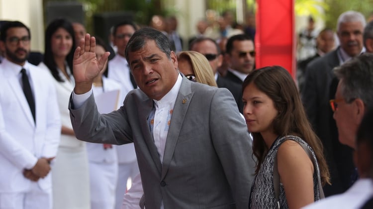 Rafael Correa, presidente de Ecuador entre 2007 y 2017 (EFE)